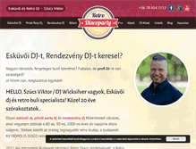 Tablet Screenshot of discoparty.hu